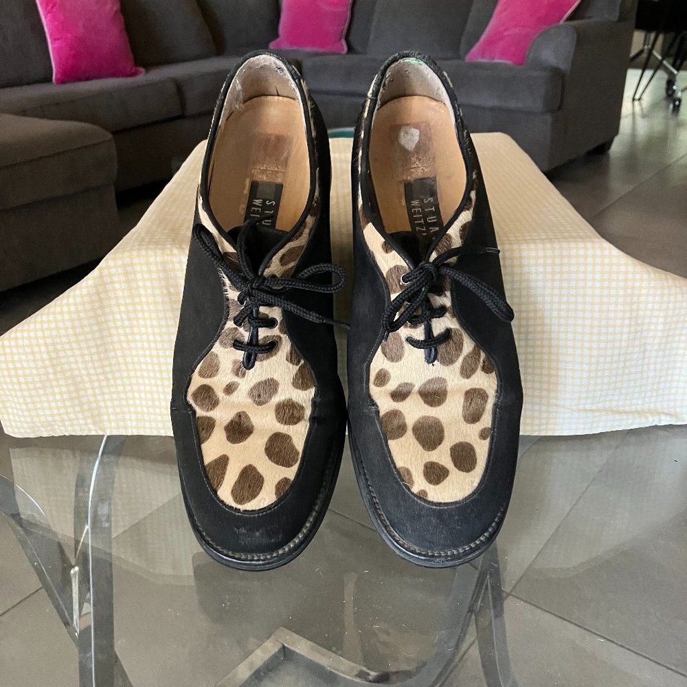 Stuart Weitzman Golf Shoes Cheetah 9